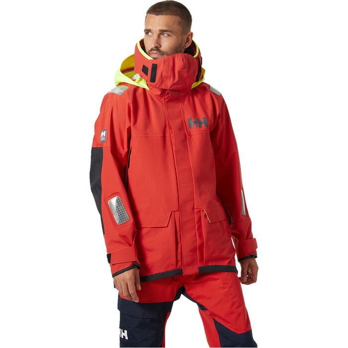 2024 Helly Hansen Mnner Skagen Pro Segeljacke 34420 -.. Alert Red